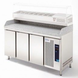 MESA REFRIGERADA PARA PIZZA EDENOX MOD: MPGP-180