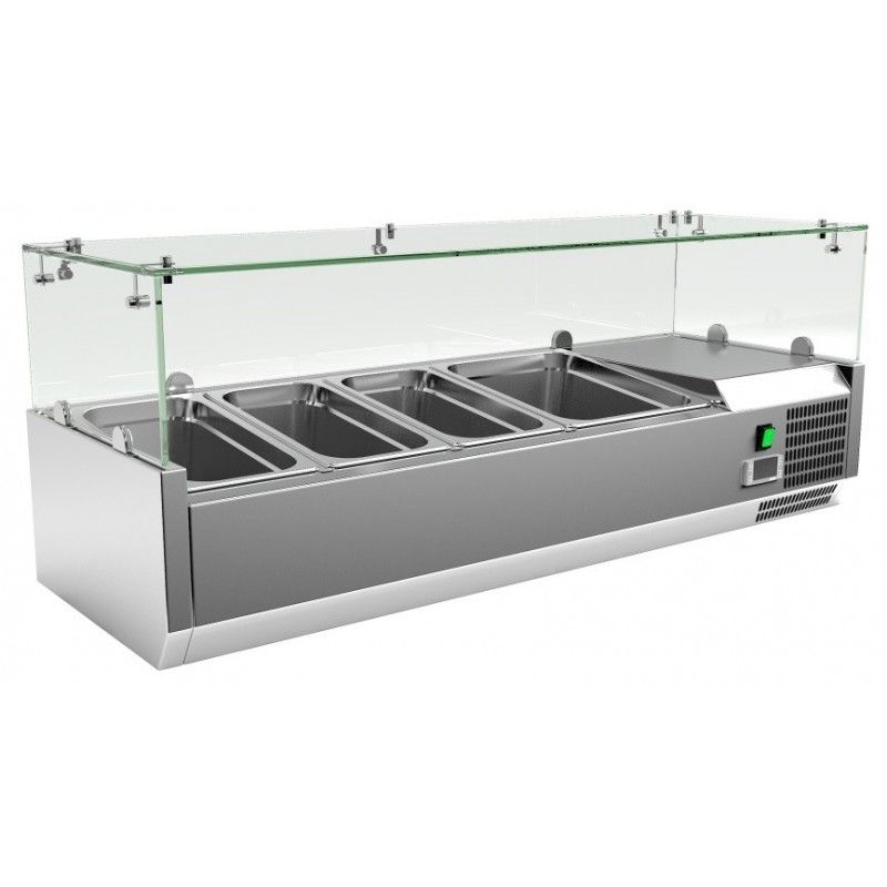 VITRINA REFRIGERADA DE INGREDIENTES